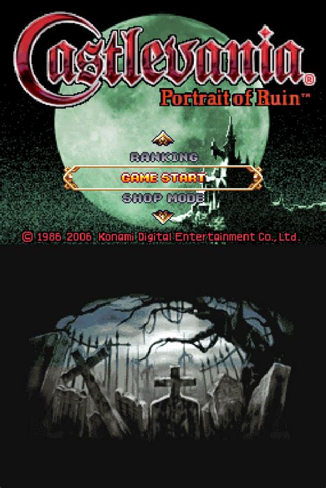 Castlevania: Portrait of Ruin – Guides and FAQs .